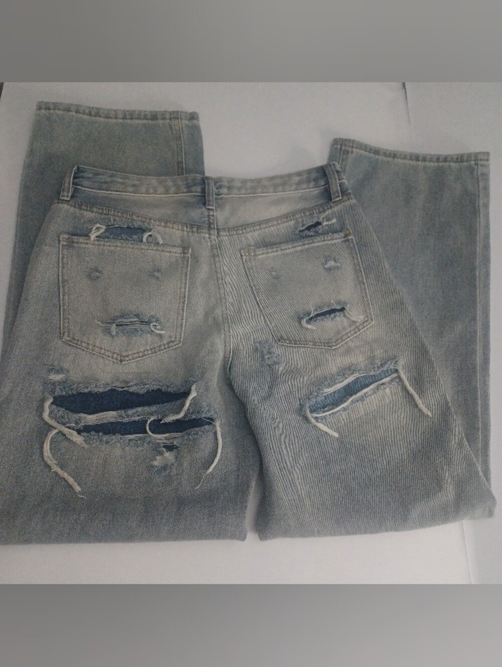 YMI Light Denim Jeans Sz 7 Straight Leg